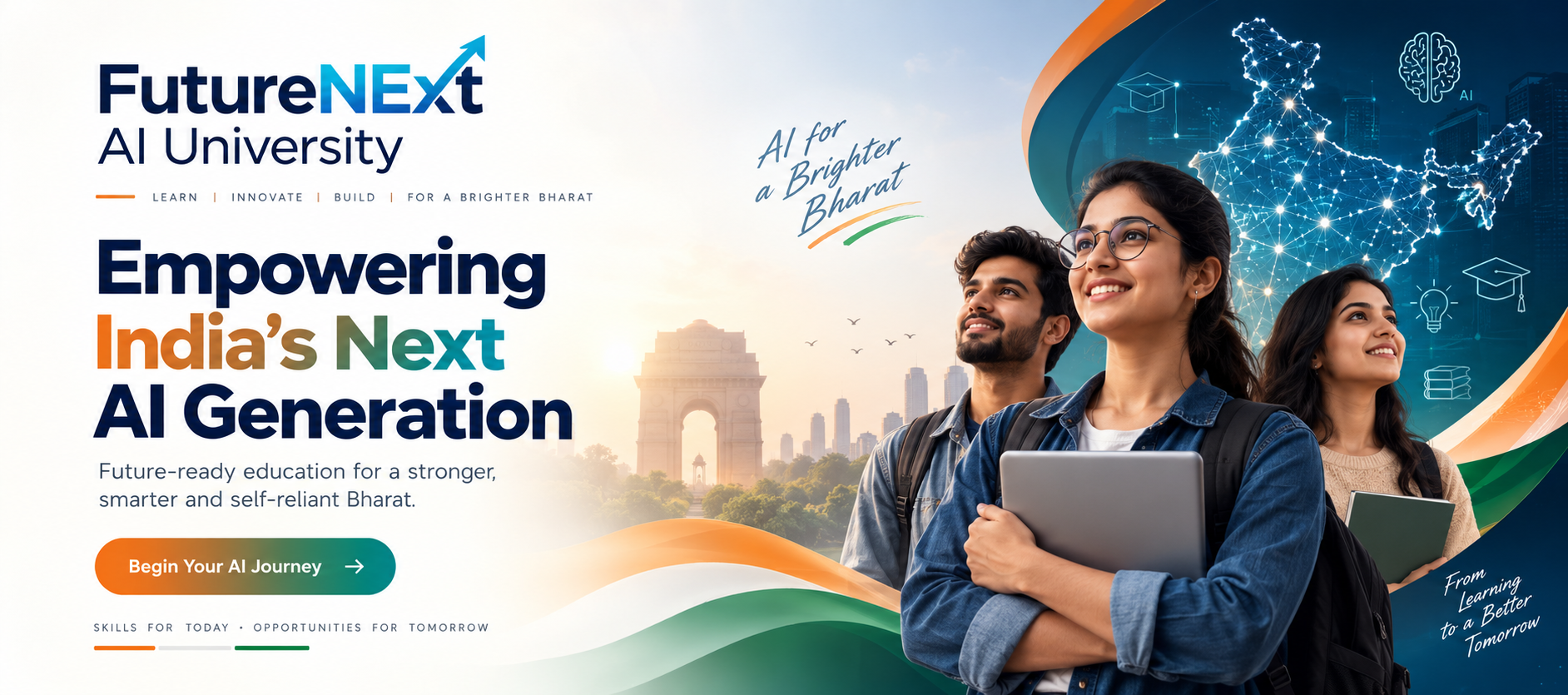FutureNEXT AI University Banner